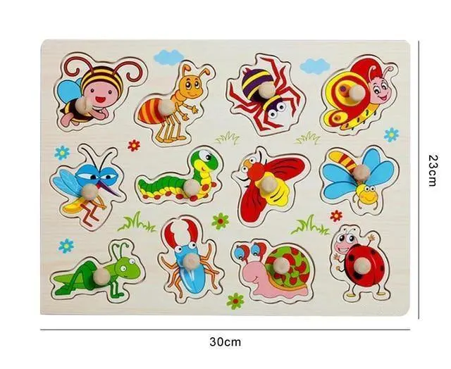 Plateau Montessori Insectes