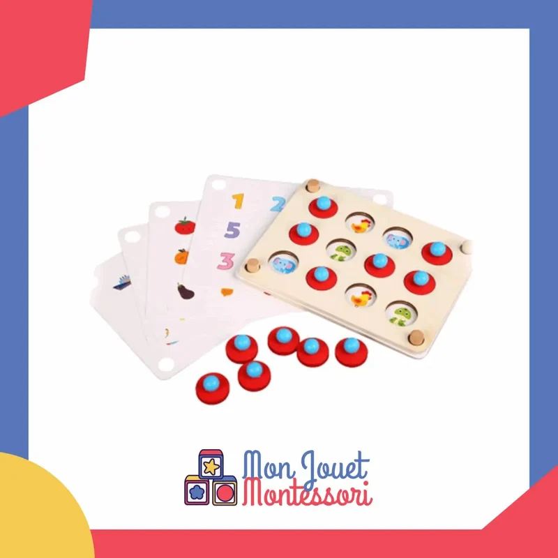 Jeu de Mémoire Montessori