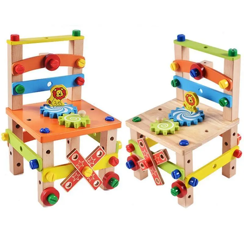 Chaise à constuire Montessori