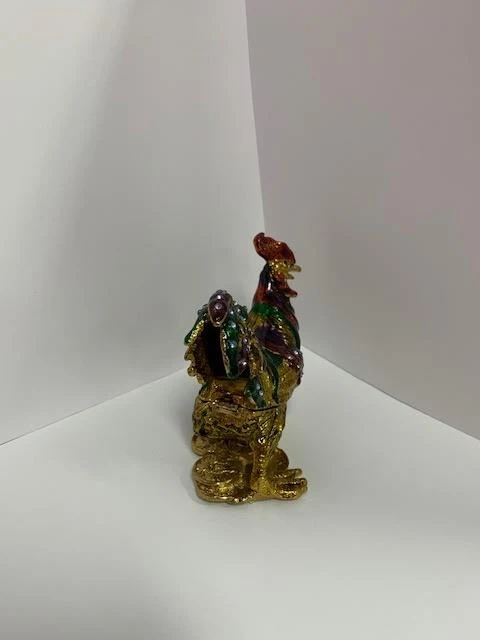 Rooster Jewelry Box / Boîte à bijoux coq