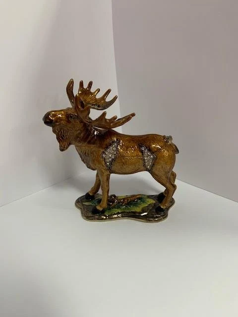 Moose Jewelry Box / Boîte à bijoux Orignal
