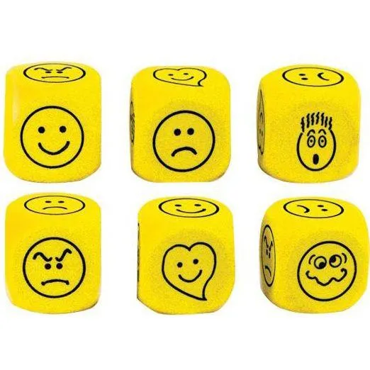 Dice Foam Expressions - Dés en mousse