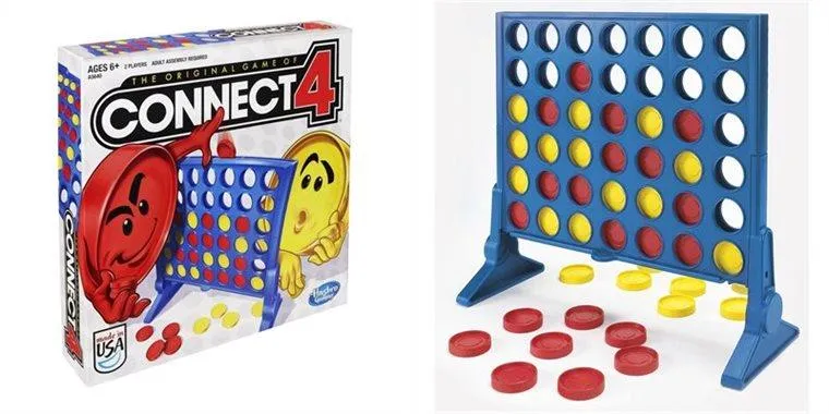 Connect 4 Board Game Bilingual / Jeu de société bilingue