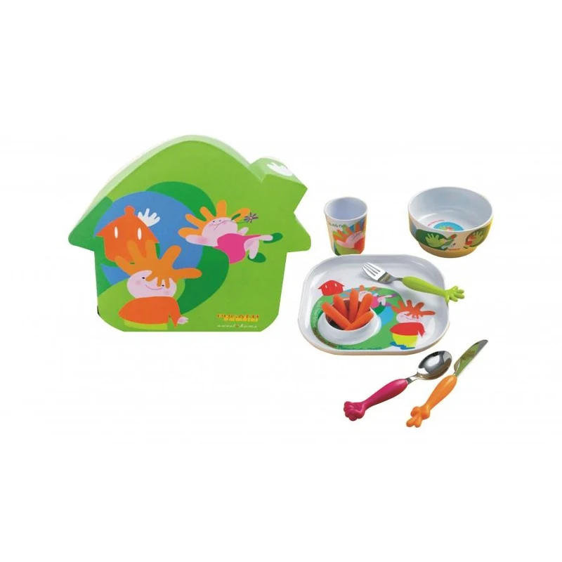 Casa Bugatti Sweet Home Children's Cutlery / Coutellerie pour enfants douce maison (6pcs)