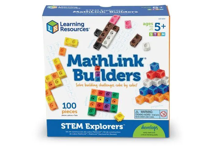 Learning Resources Mathlink Builders / Constructeurs de liens mathématiques
