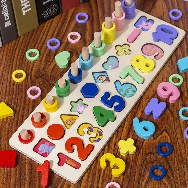 Puzzle Montessori Bois 3 ans