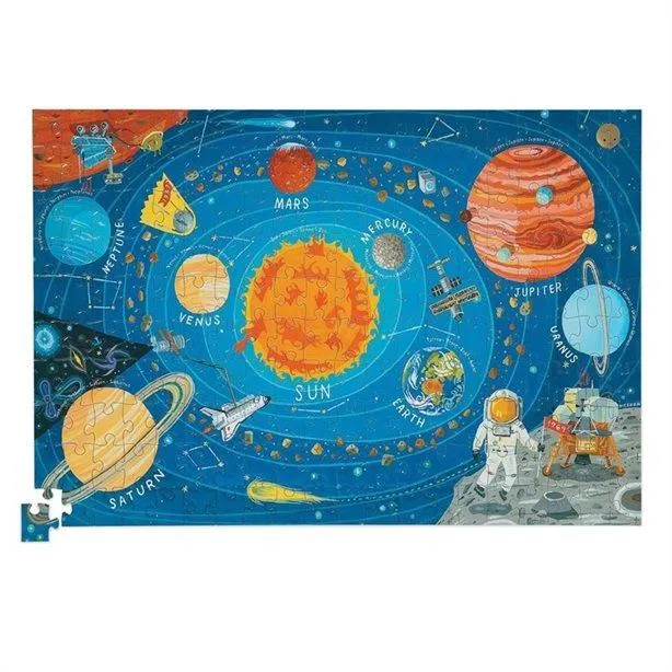 Crocodile Creek Puzzle and Poster Space (200 pcs) / Espace puzzle et affiche (200 pièces)