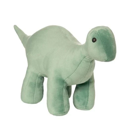 Manhattan Toy Velveteen Dino Brontosaurus/ Brontosaure - Stomper (Green/Vert)