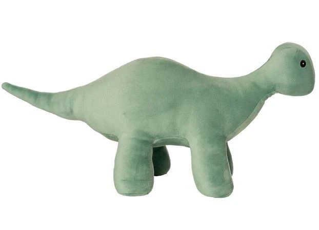 Manhattan Toy Velveteen Dino Brontosaurus/ Brontosaure - Stomper (Green/Vert)
