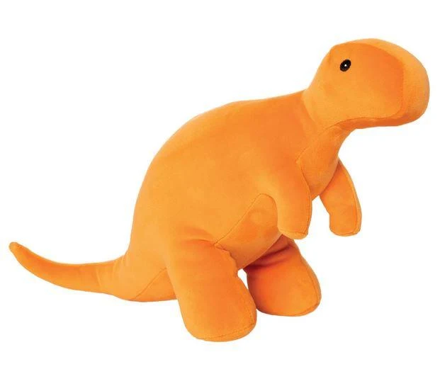 Manhattan Toy Velveteen Dino T-Rex - Growly (Orange)