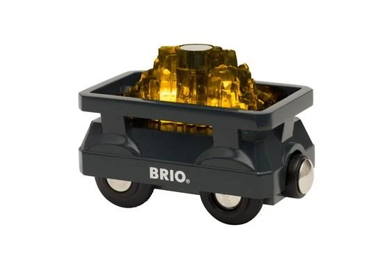 Brio Light Up Gold Wagon/Wagon doré lumineux - 33896