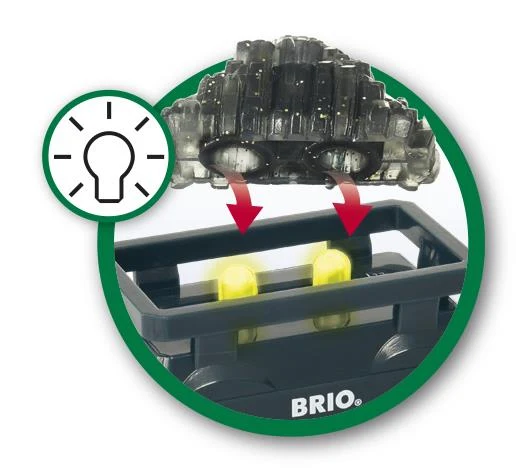 Brio Light Up Gold Wagon/Wagon doré lumineux - 33896