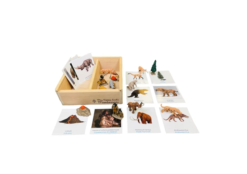 Coffret figurines la Préhistoire