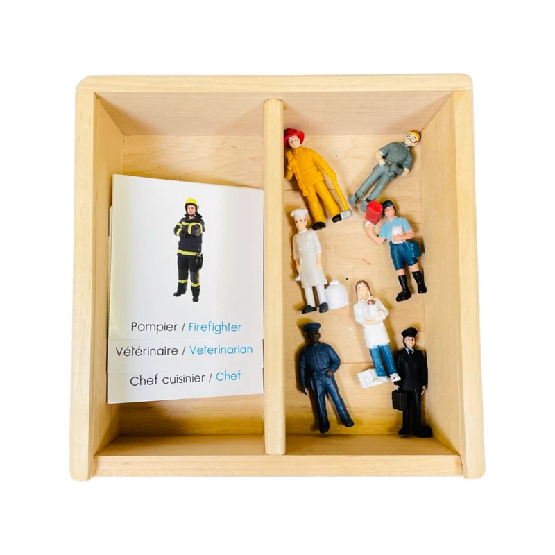 Coffret figurines les métiers