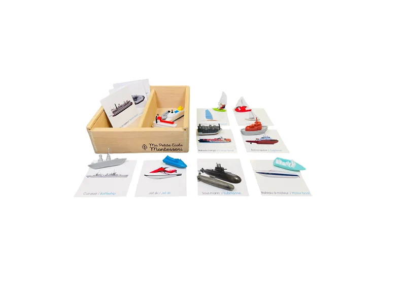 Coffret figurines les bateaux