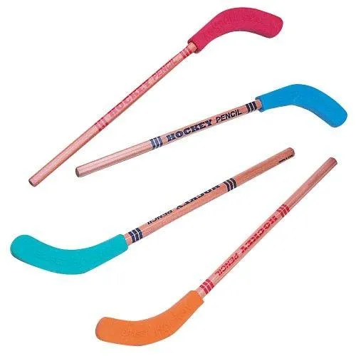Hockey Pencils (Red)/Crayons de hockey (rouges)