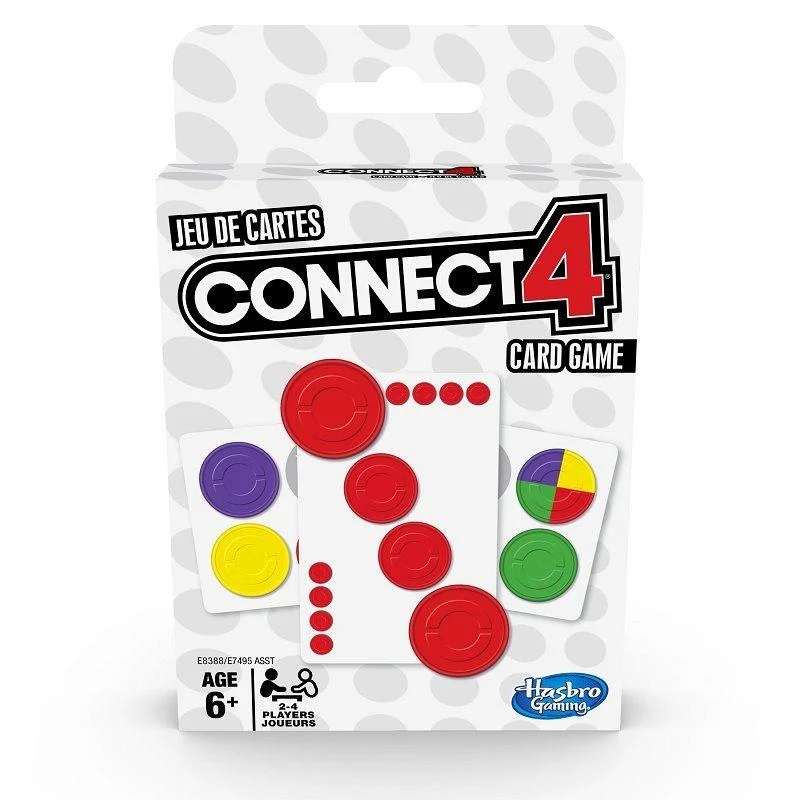 Connect 4 Card Game / Jeu de cartes