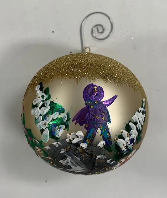 Ornament by Katerina Mertikas - Children and Trees / Ornement de Katerina Mertikas - Enfants et arbres
