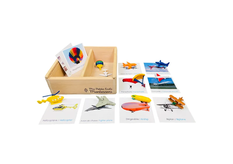 Coffret figurines dans les airs