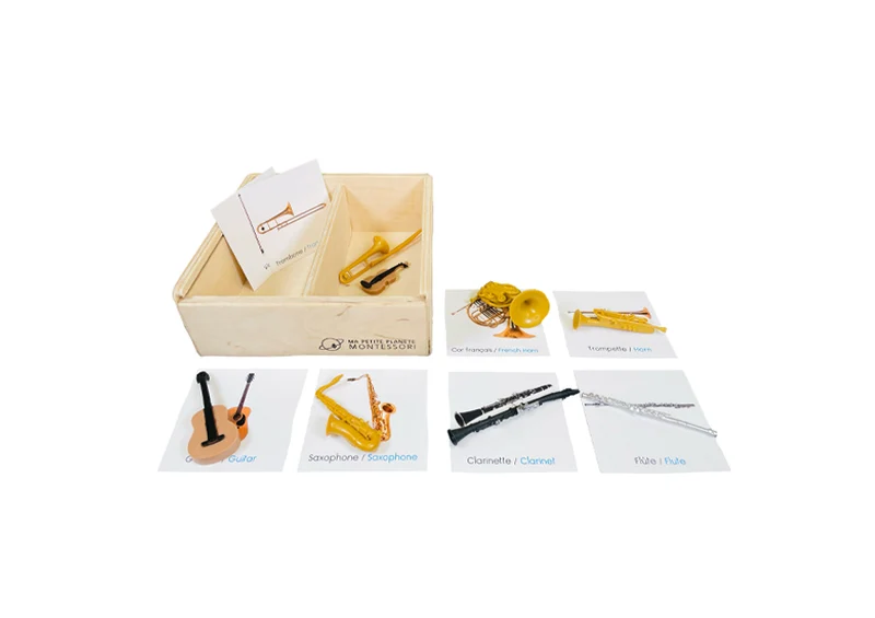 Coffret figurines les instruments de musique