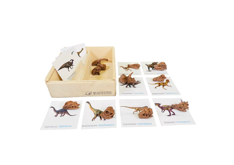 Coffret figurines les dinosaures