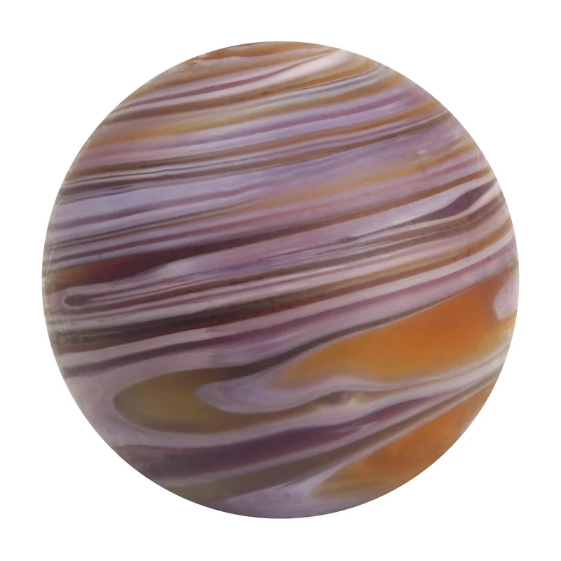 House of Marbles Handmade Sandstorm - Fait à la main (Purple/Mauve) 22mm