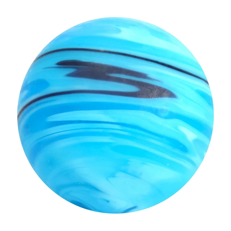 House of Marbles Handmade Sandstorm - Fait à la main (Blue/Bleu) 22mm