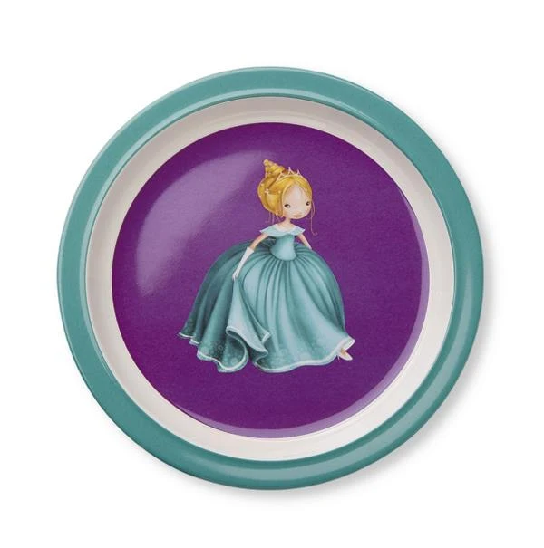 Crocodile Creek Princess Plate - Princesse Assiette