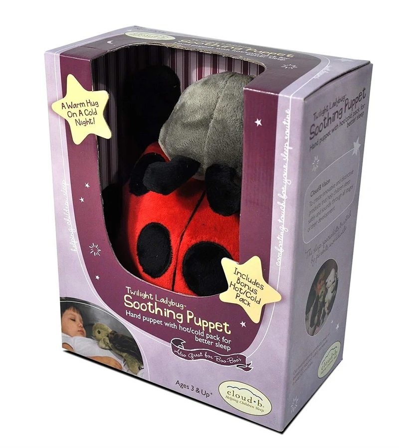 Cloud B Soothing Puppet Ladybug - Marionnette Apaisante Coccinelle