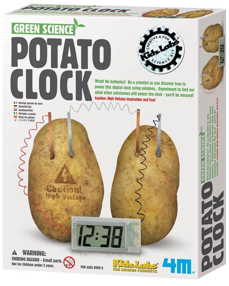 4M Potato Clock /Patate Horloge (Eng)
