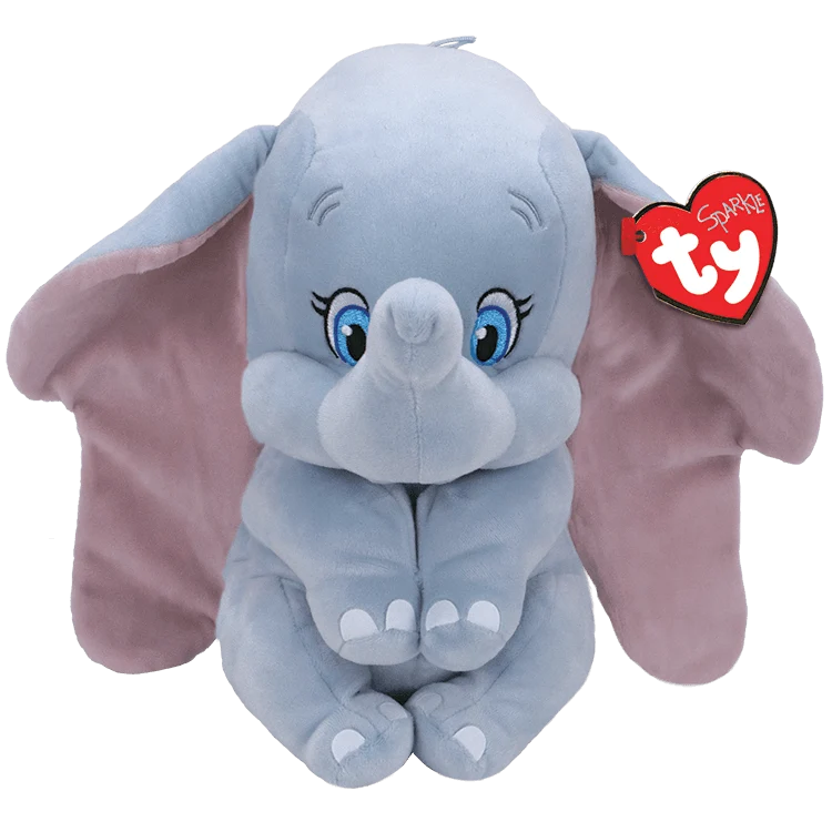 TY Sparkle Disney Dumbo - Dumbo (Med)