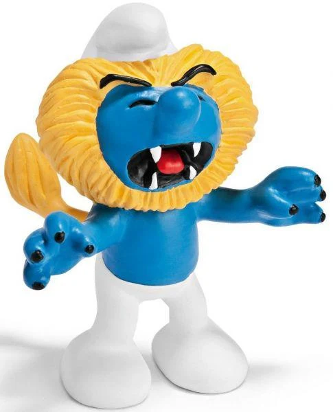 Smurfs Schleigh Figure Zodiac Leo / Zodiaque Lion