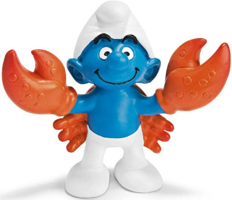 Smurfs Schleigh Figure Zodiac Cancer / Cancer du zodiaque