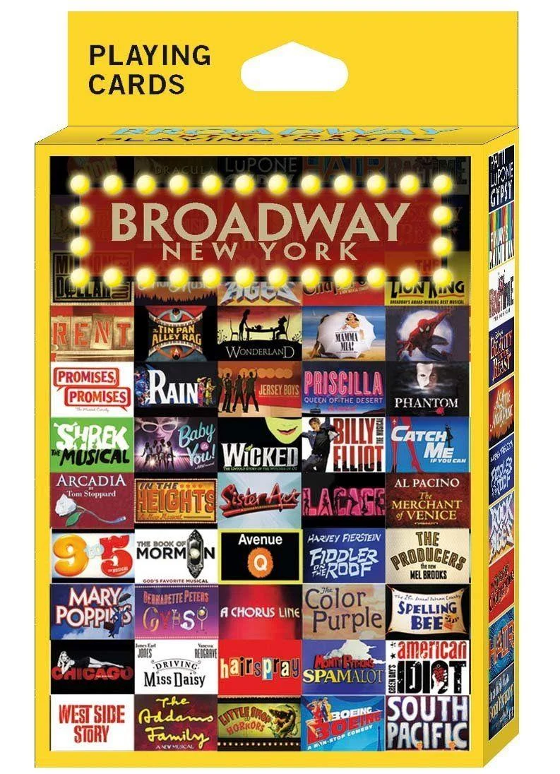 Playing Cards Broadway New York jeux de cartes