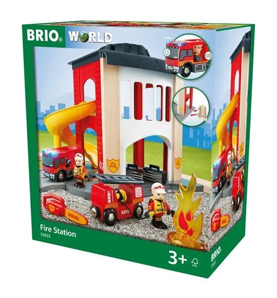 Brio Fire Station de Pompier - 33833