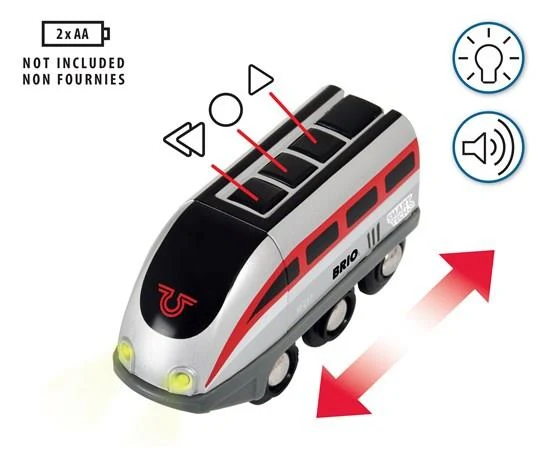 Brio Smart Engine Set With Action Tunnels/Ensemble de moteur intelligent avec tunnels d'action - 33873
