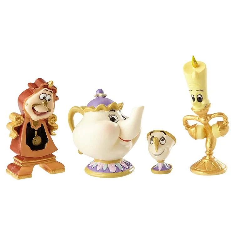 Disney Beauty And The Beast Enchanted Objects Figurine Objets enchantés