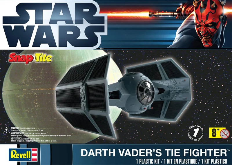 Star Wars Revell Darth Vader's Tie Fighter Model / Kit de modèle