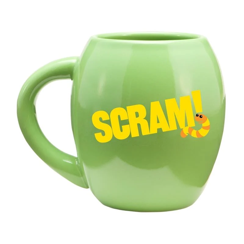 Sesame Street Oscar Oval Ceramic Mug / Tasse ovale en céramique