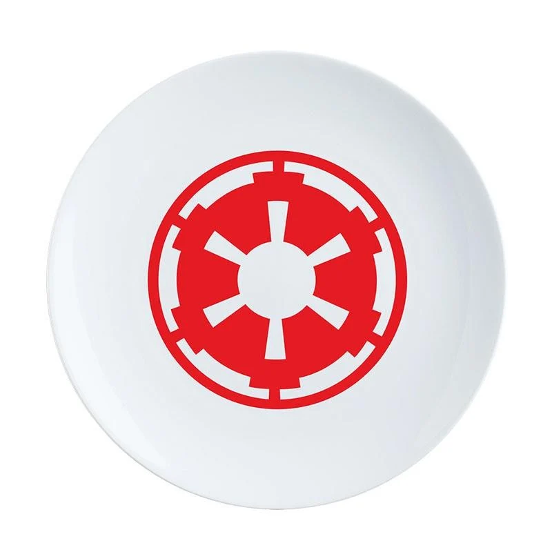 Star Wars 4 Pcs Ceramic Plate / 4 assiettes en céramique