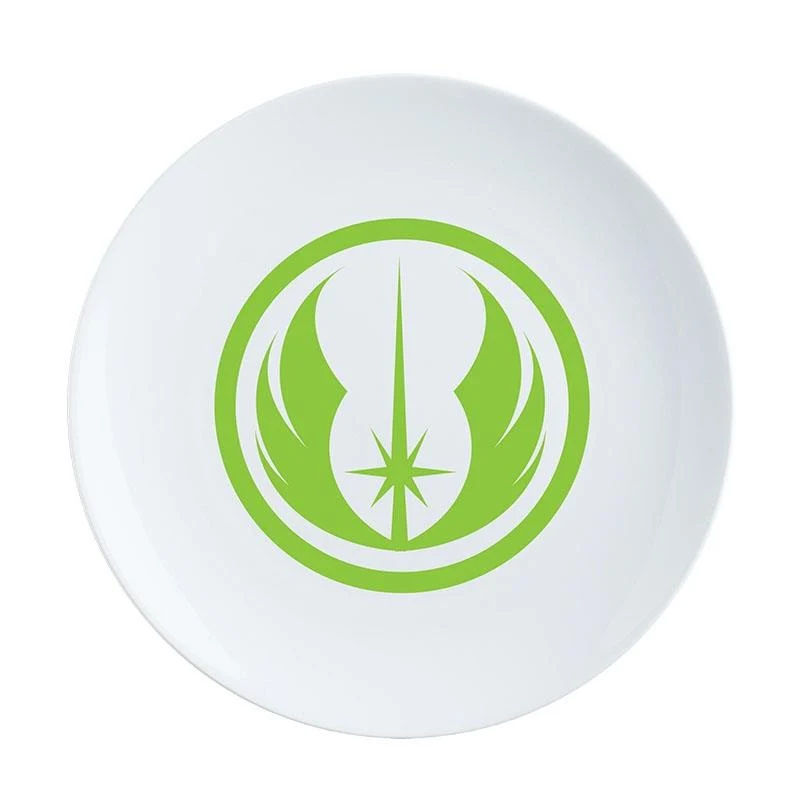 Star Wars 4 Pcs Ceramic Plate / 4 assiettes en céramique