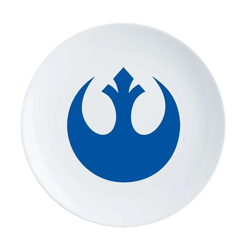 Star Wars 4 Pcs Ceramic Plate / 4 assiettes en céramique