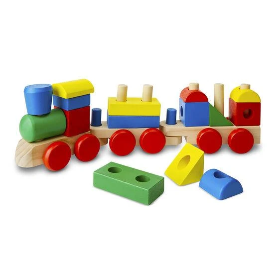 Melissa & Doug Stacking Train / Melissa & Doug Train Empilable