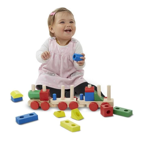 Melissa & Doug Stacking Train / Melissa & Doug Train Empilable
