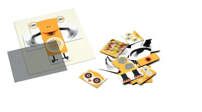 Djeco Card Game Kinoptik 26 pcs / Jeu de cartes Djeco Kinoptik 26 pièces
