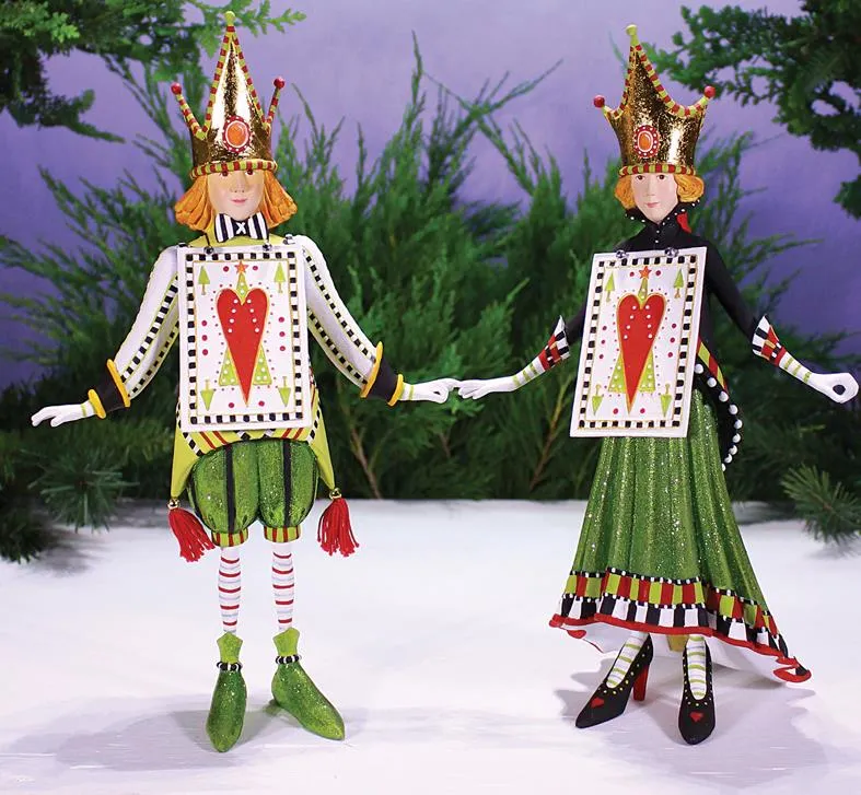 Jack and Jacqueline of Hearts Figure (Set of 2) / Figurines Jack et Jacqueline de Cœur (Lot de 2)