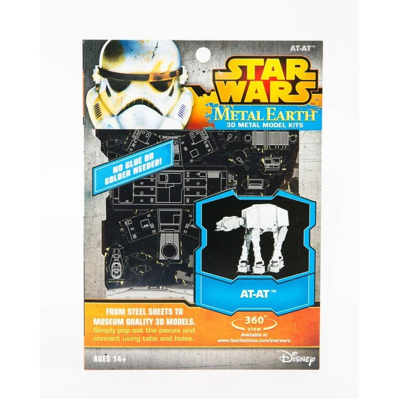 Star Wars Metal Earth AT-AT Metal 3D Model / Modèle 3D en métal
