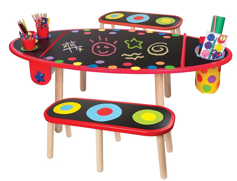 Alex Super Art Table With Paper (Montreal, In-Store or Pickup ONLY) (Floor Model) / Table d'art Super Art avec papier (Montréal, en magasin ou ramassage SEULEMENT) (Modèle d'exposition)