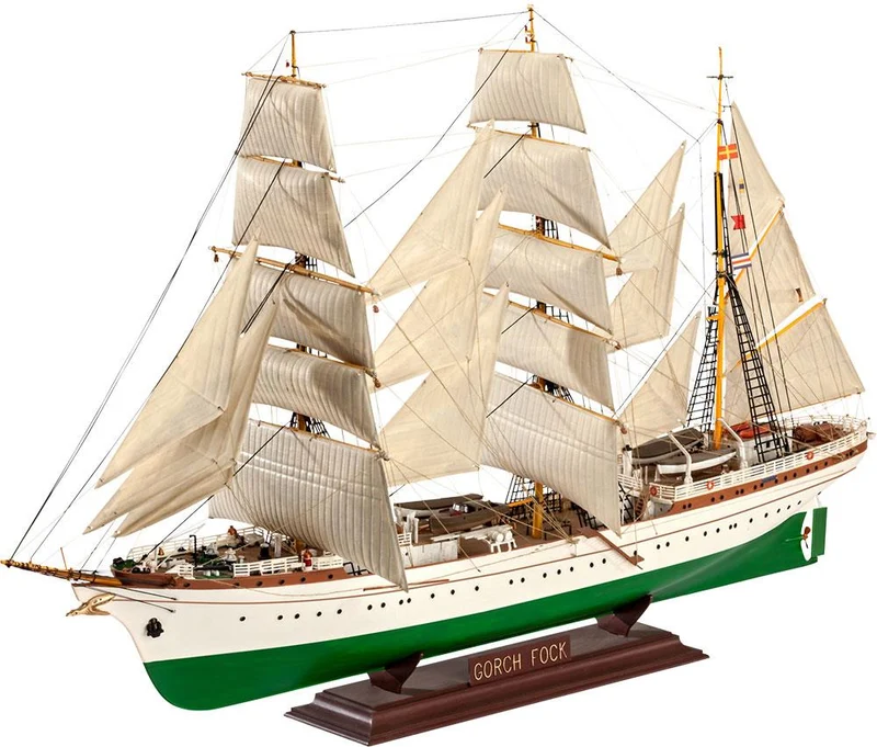 Revell Model Boat Gorch Fock Ship / Maquette de bateau Gorch Fock