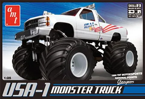 Model USA - 1 Monster Truck/Modèle USA - 1 Camion Monstre